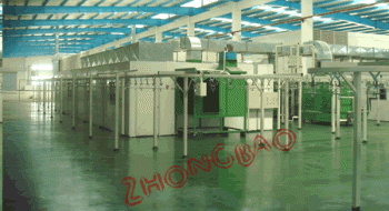 工程機械噴塗生產線